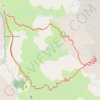 Trace GPS Valloire - Crete de Barbe grise, itinéraire, parcours