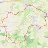 Trace GPS Boucle des Rubaneries - Thiberville, itinéraire, parcours