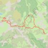Trace GPS Zelengora: 4 Jezera i Vrh Bregoč, itinéraire, parcours