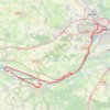 Trace GPS Montjean-sur-Loire 75km, itinéraire, parcours