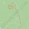 Trace GPS Trails, Sooke hills, Sooke, BC, Canada, itinéraire, parcours