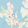 Trace GPS Skye Trail, itinéraire, parcours