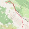 Trace GPS Velika Duvjakuša-PD Sveti Jakov-Lakši Uspon-Velika Duvjakuša, itinéraire, parcours