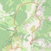 Trace GPS Tour du Sud Vercors, itinéraire, parcours