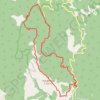 Trace GPS Kopaonik - vrh Kukavica kanjonom Samokovske reke, itinéraire, parcours