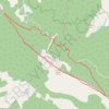 Trace GPS Bojanine vode-Sokolov Kamen, itinéraire, parcours