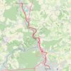 Trace GPS Pont-à-Mousson / Nancy, itinéraire, parcours