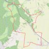 Trace GPS Circuit des Clochers - Romilly la Puthenaye, itinéraire, parcours