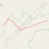 Trace GPS Indian Maiden Falls, itinéraire, parcours