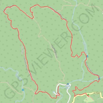 Trace GPS ⛹️ Trace Fond Barron a Absalon Nord, itinéraire, parcours