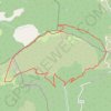 Trace GPS La Sapie - montagne de raton, itinéraire, parcours
