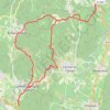 Trace GPS Miellerie de Clairan depuis Sérignac, itinéraire, parcours
