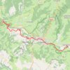 Trace GPS Saint Come - Estaing, itinéraire, parcours