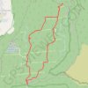 Trace GPS 🚶 Trace de Belouve a Trou de Fer, itinéraire, parcours