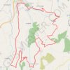 Trace GPS La Roche Branlante par Rochefort-Montagne, itinéraire, parcours