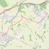 Trace GPS De Roquesérière à Montastruc, itinéraire, parcours