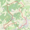 Trace GPS Brusvily par le Haut Lannouée et le Bosreux, itinéraire, parcours