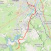 Trace GPS Itinéraire de 1 Chevenet croix, 42123 Cordelle, France à 7 Rue Nicolas Cugnot, 42300 Roanne, France, itinéraire, parcours