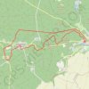 Trace GPS Forêt de Pierrefonds, itinéraire, parcours