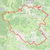 Trace GPS Beaujolais - Cogny-Montmelas, itinéraire, parcours