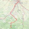 Trace GPS Toulouse -> Seix par Garonne, Arize & Catchaudégué, itinéraire, parcours