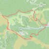 Trace GPS Sentier du Mouflon - Les Plantiers, itinéraire, parcours