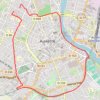 Trace GPS Auxerre Course à pied, itinéraire, parcours
