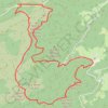 Trace GPS Le circuit de Salm : Coucou à la Roche de la Chatte pendue (Moussey), itinéraire, parcours