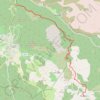 Trace GPS De Tourtour au col de La Bigue, itinéraire, parcours