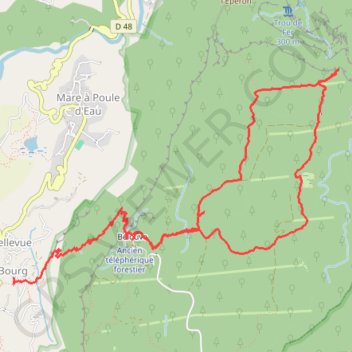 Trace GPS Réunion - J8, itinéraire, parcours