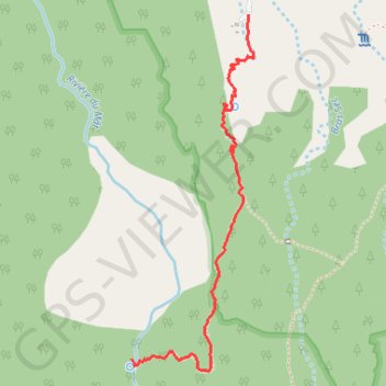 Trace GPS Ilet à Vidot- Source Manouilh, itinéraire, parcours