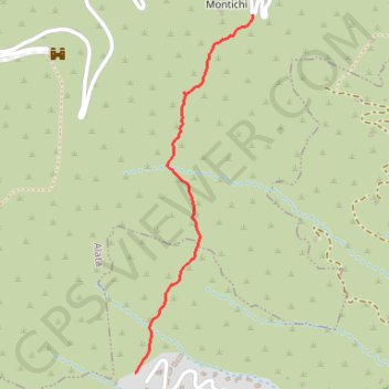 Trace GPS Les Sources de Cannettu, itinéraire, parcours