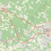 Trace GPS Bicycle tour through the woods from Dax, itinéraire, parcours