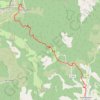 Trace GPS Grande Traversée des PréAlpes : La Chaudière - Saint-Nazaire-le-Désert, itinéraire, parcours
