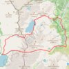 Trace GPS Lacs du Val d'Arrens - Lac de Migouélou - Lac d'Artouste, itinéraire, parcours