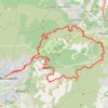 Trace GPS Autour du Pic du Taoumé, itinéraire, parcours