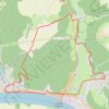 Trace GPS Entre Saint-Wandrille-Rançon et Caudebec-en-Caux, itinéraire, parcours