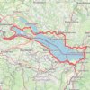 Trace GPS Rund um den Bodensee 218 km, itinéraire, parcours