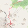 Trace GPS Pic de Montcalm et Pique d'Estats, itinéraire, parcours