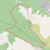 Trace GPS Mont Viale, depuis Malaussene, itinéraire, parcours