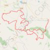 Trace GPS 01-19-Boucle Monegros, itinéraire, parcours
