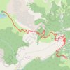 Trace GPS Tour du Queyras, j3, de Bramousse au refuge de Furfande, itinéraire, parcours