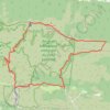 Trace GPS Luberon - Circuit de Mérindol, itinéraire, parcours