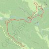 Trace GPS Cascade de Chosas, itinéraire, parcours