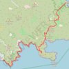 Trace GPS De Roses à Cadaqués par le GR 92, itinéraire, parcours