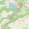 Trace GPS Boucle Courbanges - Lac Chambon, itinéraire, parcours