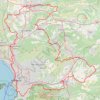 Trace GPS Tour du massif de l'Étoile au nord de Marseille, itinéraire, parcours