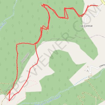 Trace GPS Col de Prémol, itinéraire, parcours