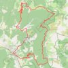 Trace GPS Balcons de Glandasse, itinéraire, parcours