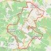 Trace GPS Sauveterre de Guyenne, itinéraire, parcours